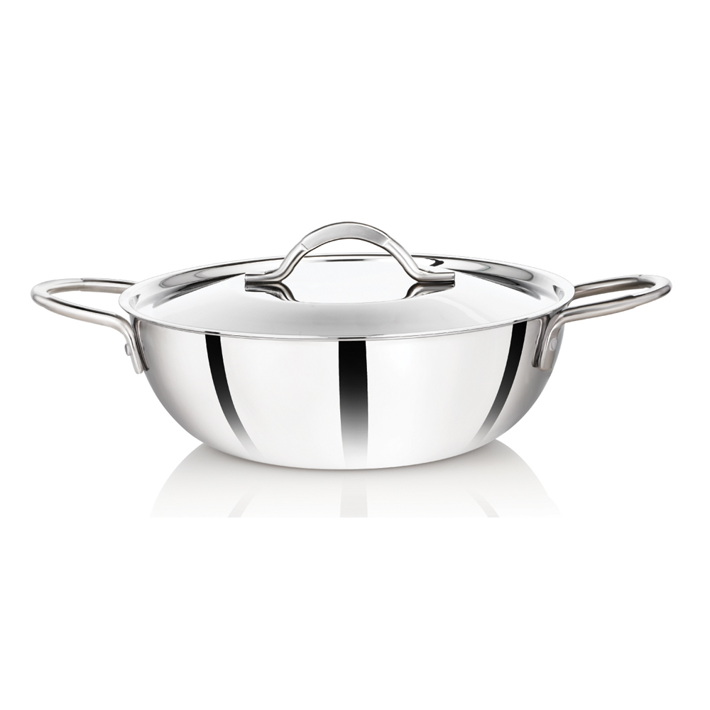 Premier Triply Clad Stainless Steel Kadai 24.cm(006345)