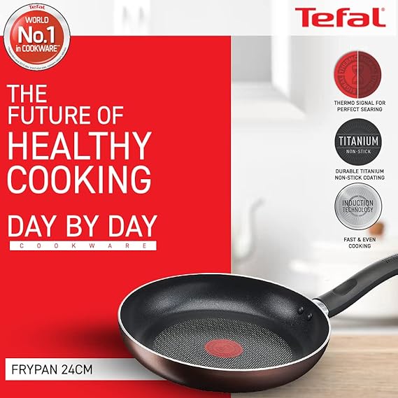 TEFAL - Day By Day Fry Pan (24 cm)