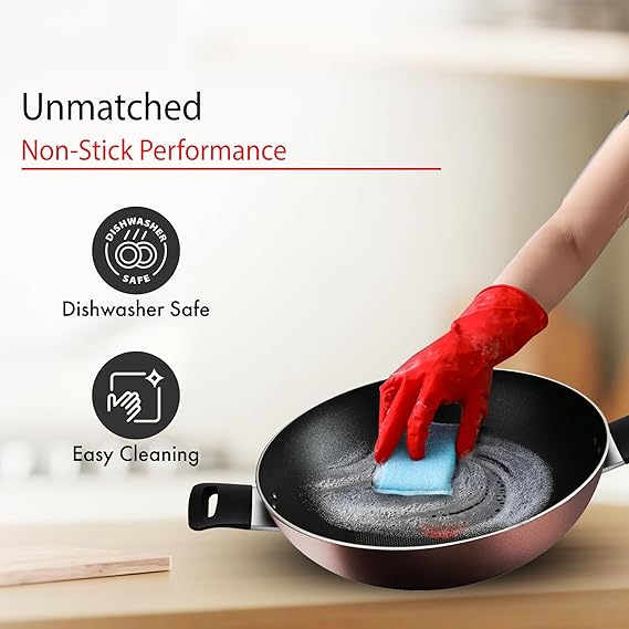 TEFAL - Day By Day Kadai (26 cm + Glass Lid)