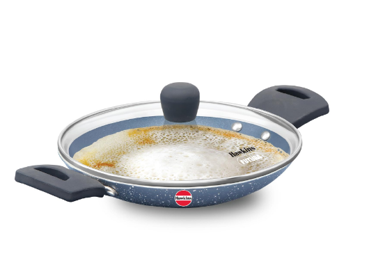 Hawkins Nonstick Pro 0.9 Litre Appachatty With Glass Lid
