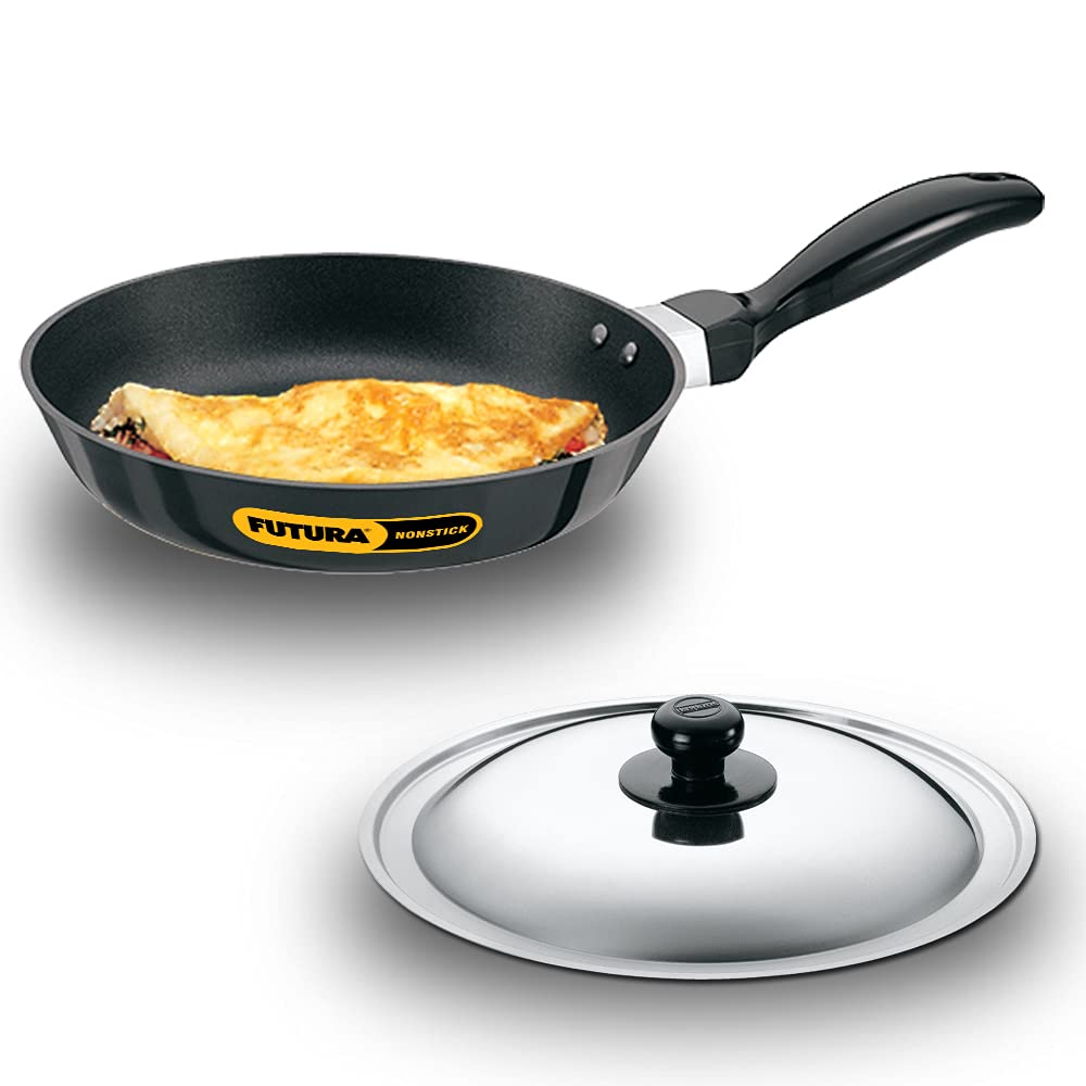 Hawkins Futura 20cm Nonstick Frying Pan, 3.05 Mm  , Black (INF20S)