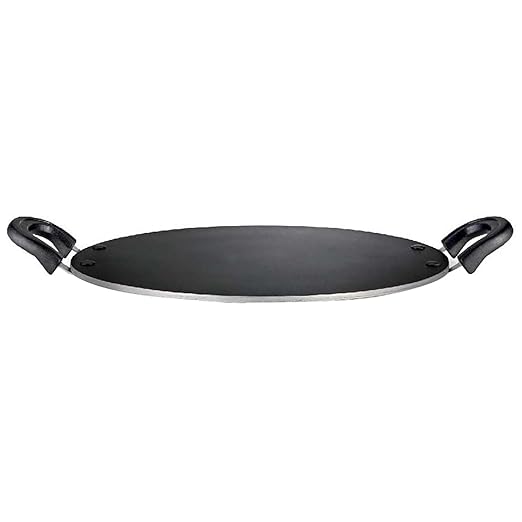 Premier Non Stick Round Tawa - 31 Cm,Black