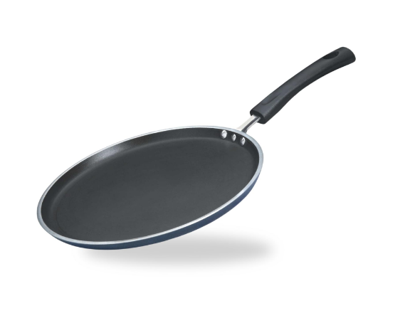 Vinod Zest Aluminium Non Stick Dosa Omni Tawa - 25cm