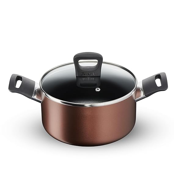 Tefal Non-Stick Stewpot with Lid(20cm)