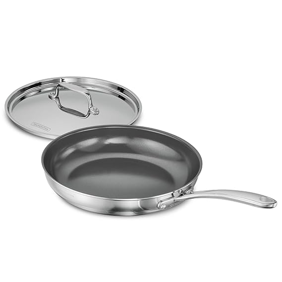 Tramontina Triply Fry pan 26cm W/ss lid Fusao