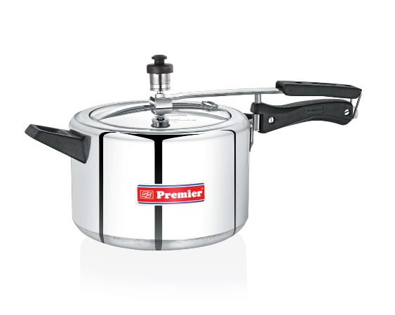Premier Inner Lid Aluminium 6.5Ltr Pressure Cooker