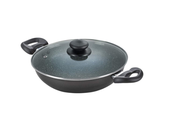 Prestige Nonstick Omega Deluxe Granite Kadai | 3.25 L