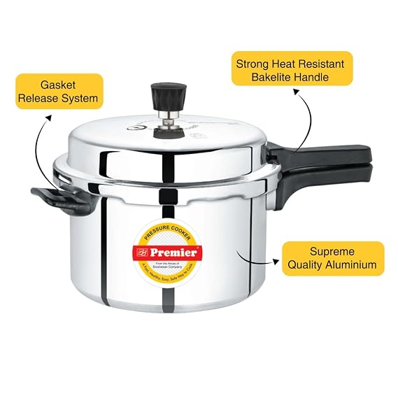 Premier Netraa Aluminium Pressure Cooker ( 3 L )